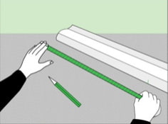 Как приклеить потолочный плинтус к натяжному потолку: подготовка