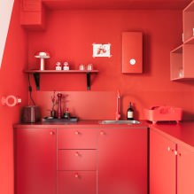 Красный цвет в интерьере: значение, сочетание, стили, отделка, мебель (80 фото)-13