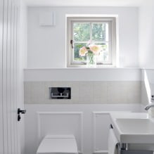 Интерьер туалета маленького размера: особенности, дизайн, цвет, стиль, 100+ фото-18