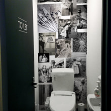Как выбрать обои для туалета: 60 современных фото и идей дизайна-4