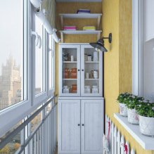 Обои на балконе или лоджии: какие можно клеить, выбор цвета, идеи дизайна, фото в интерьере-6