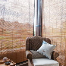 Как выглядят бамбуковые шторы в интерьере?-8