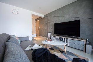 Телевизор в гостиной: фото, выбор места расположения, варианты дизайна стены в зале вокруг ТВ