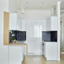 Кухня-ниша в квартире: дизайн, формы и расположение, цвет, варианты освещения-5