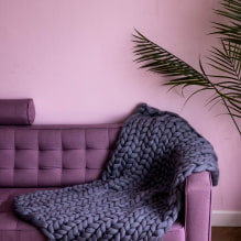 Покрывало на диван: виды, дизайн, цвета, ткани для накидок. Как красиво расположить плед?-0