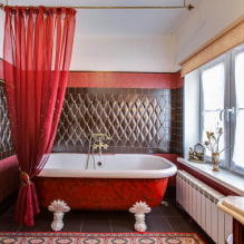Плитка для ванной комнаты: советы по выбору, виды, формы, цвета, дизайн, места отделки-5