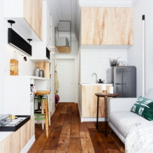 Дизайн маленькой квартиры-студии 18 кв. м. – фото интерьера, идеи обустройства-1