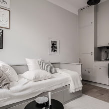 Дизайн маленькой квартиры-студии 18 кв. м. – фото интерьера, идеи обустройства-2