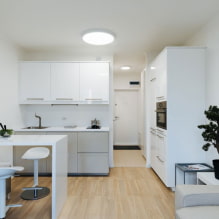 Дизайн маленькой квартиры-студии 22 кв. м. – фото интерьера, примеры ремонта-8