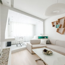 Дизайн квартиры 70 кв. м. – идеи обустройства, фото в интерьере комнат-4