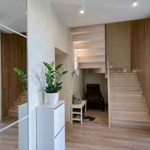 Двухуровневые квартиры: планировки, идеи обустройства, стили, дизайн лестниц-8