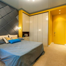 Желтая спальня: особенности оформления, сочетания с другими цветами-2