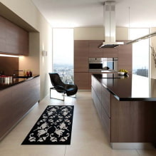 Кухни в стиле модерн: особенности оформления, варианты отделки и мебели-2