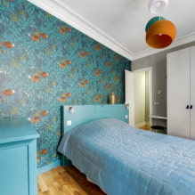 Спальня в голубых тонах: особенности оформления, сочетания цветов, идеи дизайна-0