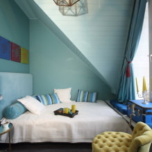 Спальня в голубых тонах: особенности оформления, сочетания цветов, идеи дизайна-3