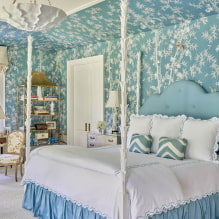 Спальня в голубых тонах: особенности оформления, сочетания цветов, идеи дизайна-8
