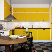 Желтая кухня: особенности дизайна, реальные фото примеры, сочетания-0