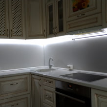 Подсветка на кухне под шкафами: нюансы выбора и пошаговая инструкция-8