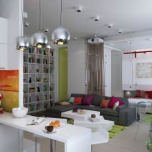 Дизайн интерьера квартиры-студии 47 кв. м.-6