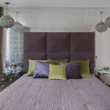 Дизайн стен в спальне: выбор цвета, варианты отделки, 130 фото в интерьере-18