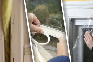 7 рабочих способов утеплить деревянные окна
