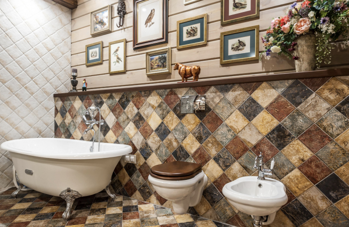 дизайн ванной в стиле кантри дизайн ванной в стиле кантри