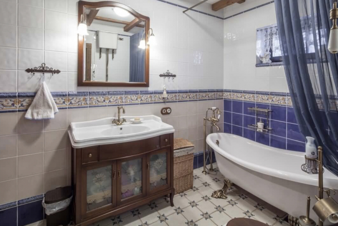 дизайн ванной в стиле кантри дизайн ванной в стиле кантри