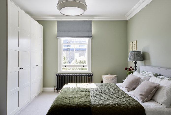 интерьер зеленой спальни интерьер зеленой спальни