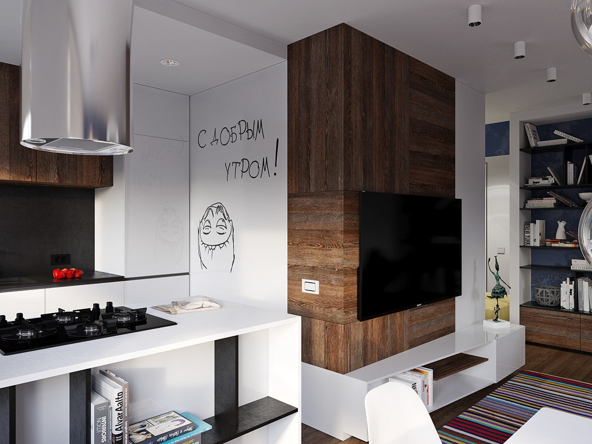 Дизайн проект небольшой квартиры (28 фото) - красивые картинки и HD фото