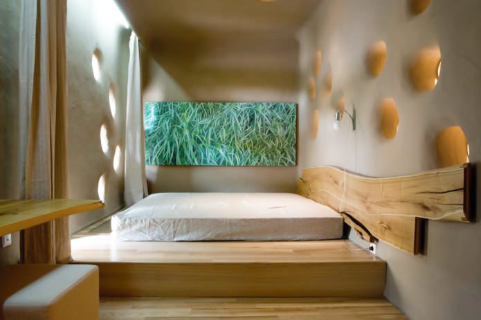 дизайн спальни в эко-стиле
