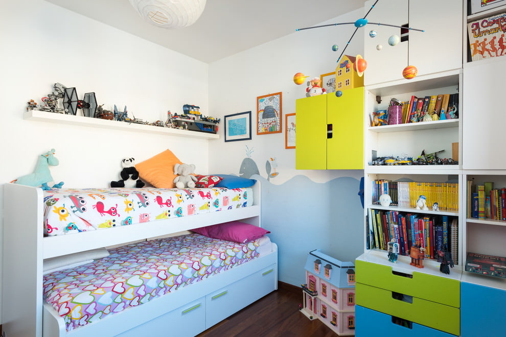Дизайн интерьера для детской комнаты площадью до 9 кв. метров