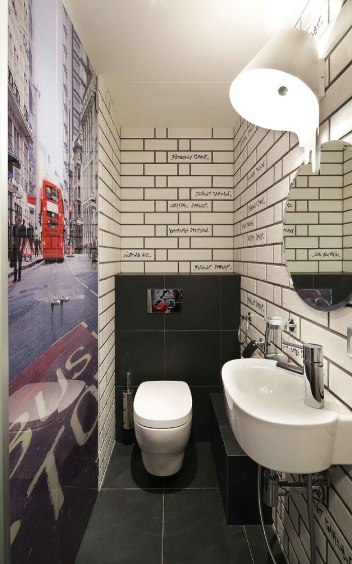 Основные правила при оформлении дизайна в туалете