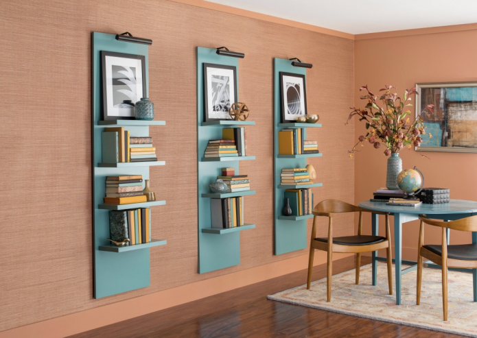 оранжевые обои