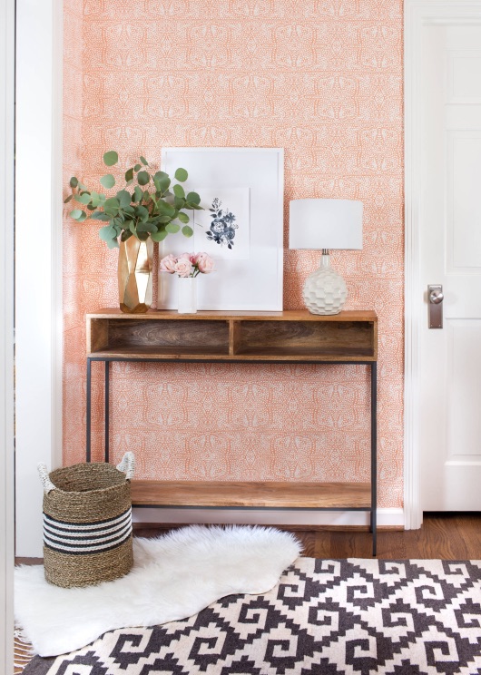 оранжевые обои