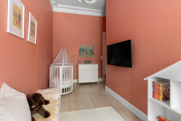 оранжевые обои