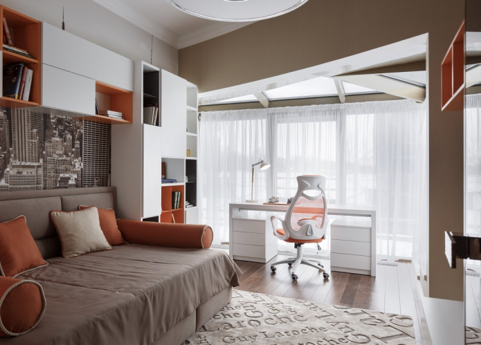 шторы белые