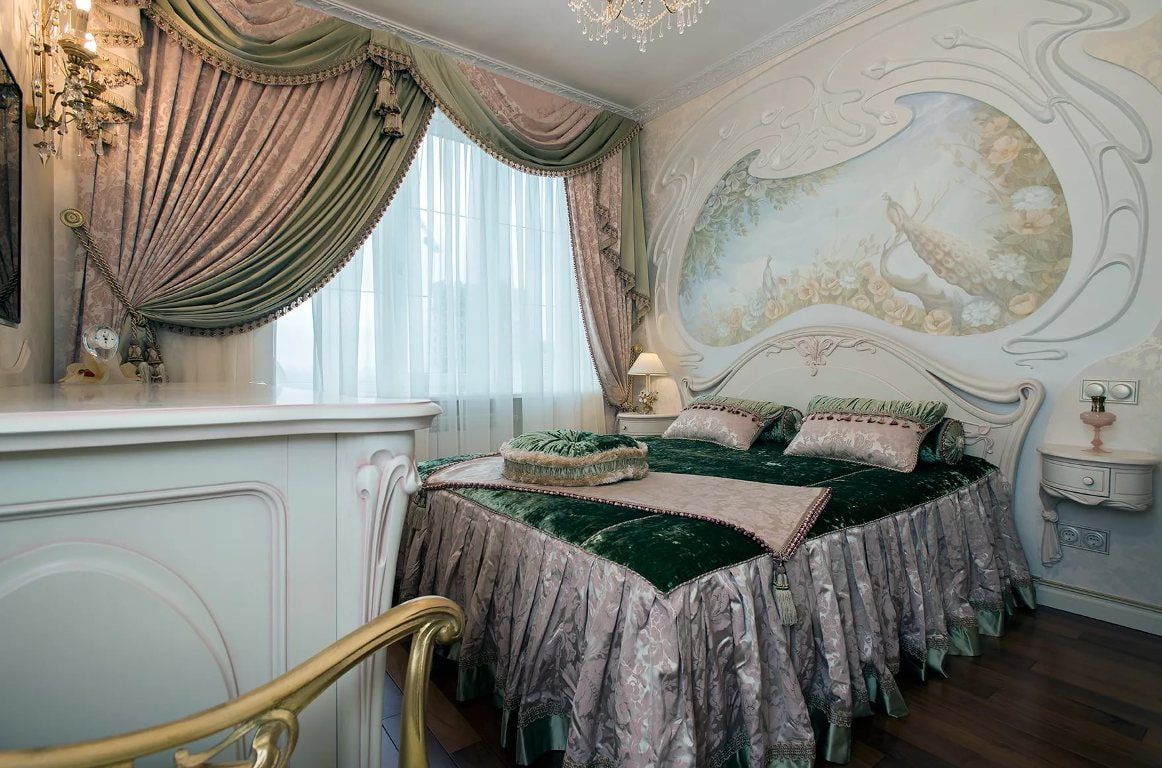 Французские шторы в интерьере — изысканность и благородство