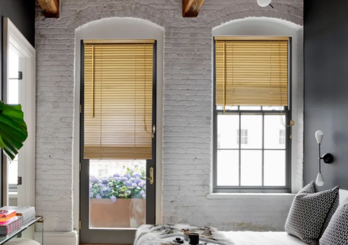 горизонтальные ламели с имитацией дерева