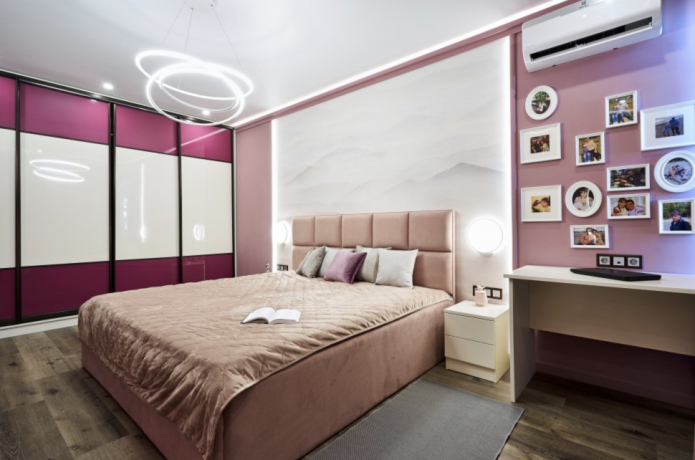 розовая спальня