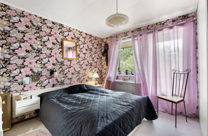 розовая спальня