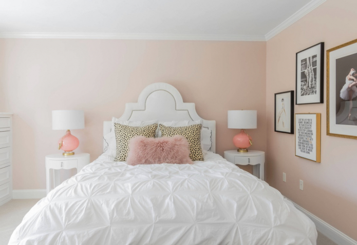 розовые светильники