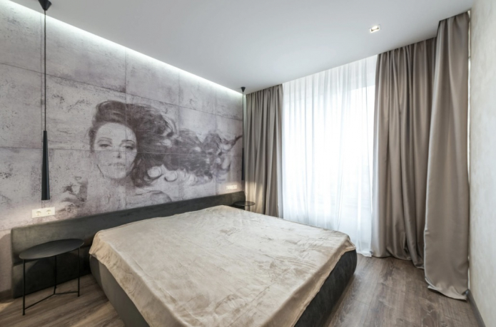 шторы в спальне