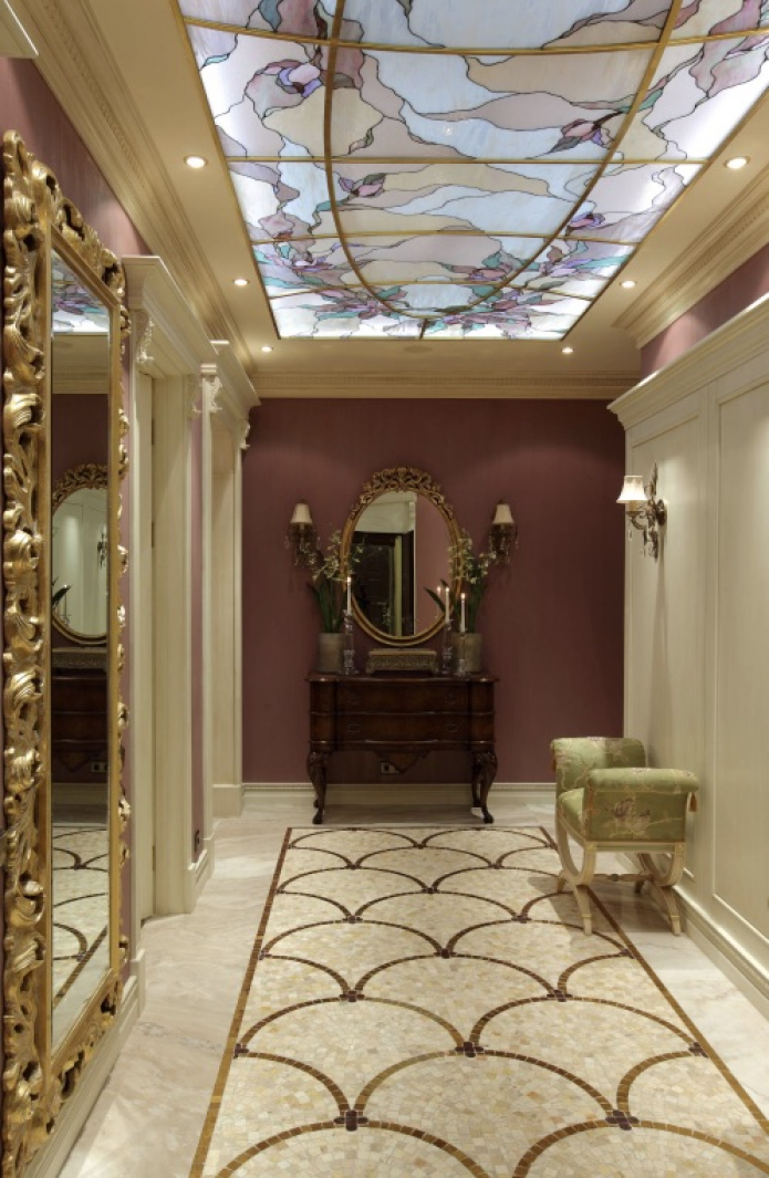 Витражный потолок Витражный потолок