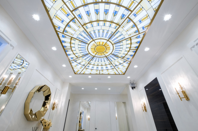 Витражный потолок Витражный потолок