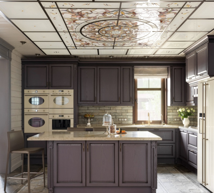 Витражный потолок Витражный потолок