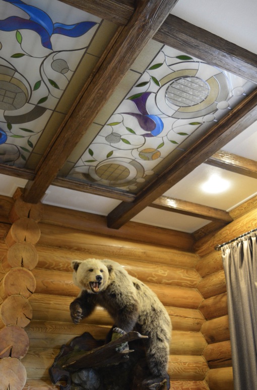 Витражный потолок Витражный потолок