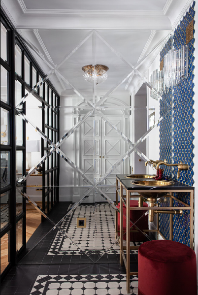 Зеркало с фацетом Зеркало с фацетом