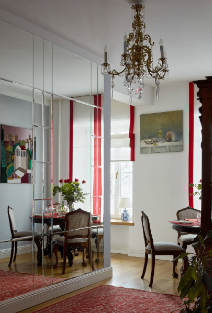 Зеркало с фацетом Зеркало с фацетом