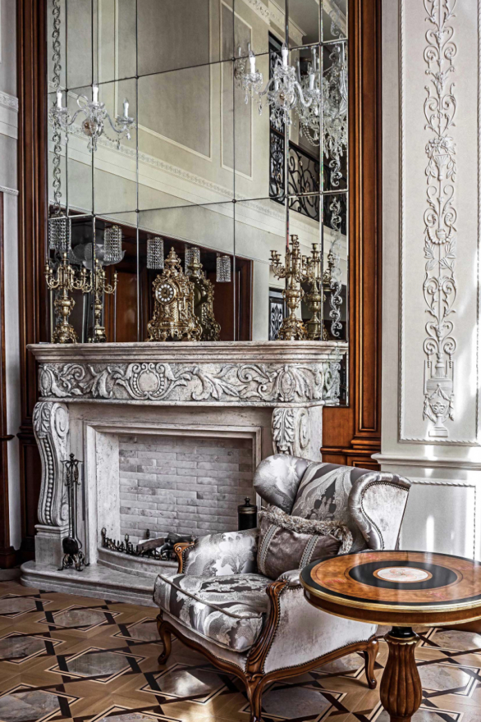 зеркало с гравировкой 