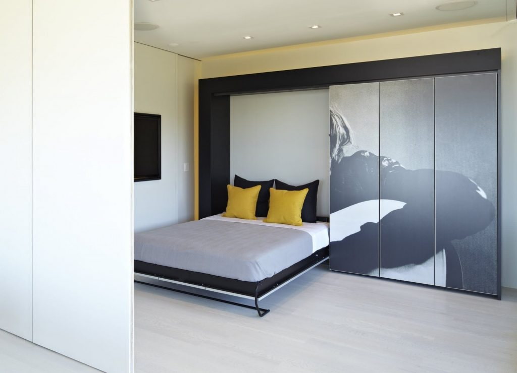 Особенности кроватей в стене разновидности и размеры конструкций